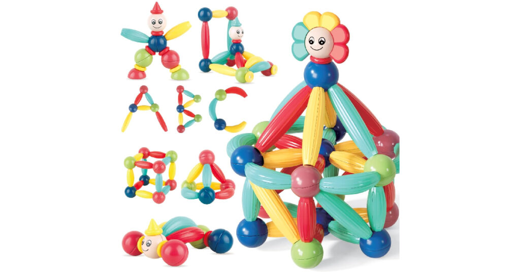 Loose Parts magnetic building